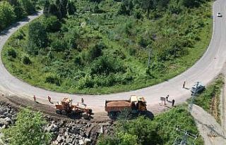 Sinop’un Ayancık ilçesinde sel sonrası çalışmalar...