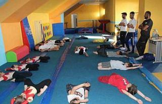 Şırnaklı Cimnastikçilerin hedefi milli takım