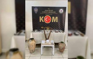 Sivas’ta tarihi eser ve uyuşturucu operasyonu