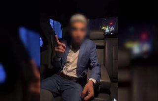 Sosyal medyadaki tehdit videosunda yer alan şahıs...