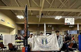 SUBÜ’nün roket takımı ABD’de yarıştı