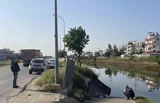 Sulama kanalında erkek cesedi bulundu