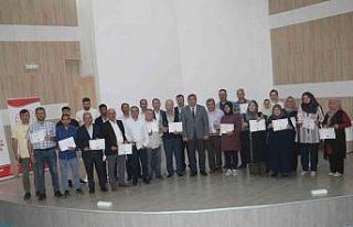 Sünnetci’den personele teşekkür plaketi