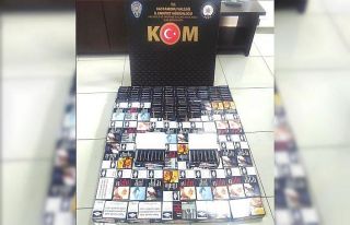 Şüpheli araçtan doldurulmuş 9 bin 600 adet makaron...