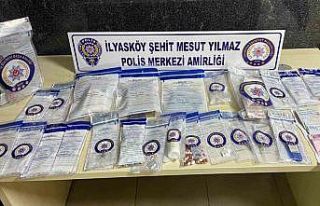 Şüpheli kadın uyuşturucuyla yakalandı