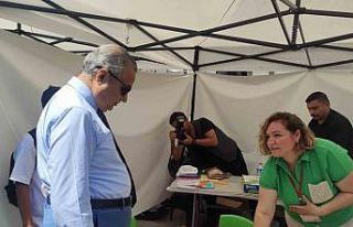 Sur Bilim Şenliği’nde öğrenciler çalışmalarını...