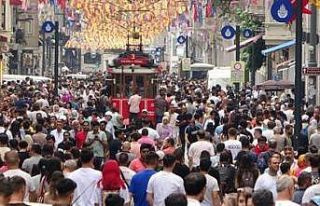 Taksim’de bayram yoğunluğu