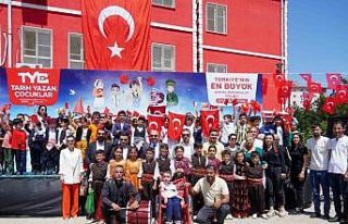 “Tarih Yazan Çocuklar” etkinlikleri sona erdi