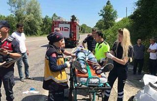 Tatile gittikleri otomobil takla atıp başka bir...