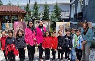 Tavşanlı’da Yağlı Boya Resim Kursu Sergisi