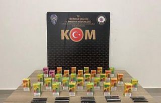 Tekirdağ’da kaçak elektronik sigara ve makaron...