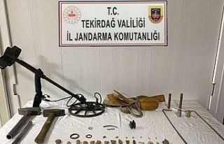 Tekirdağ’da kaçak kazı ve gümrük kaçağı...