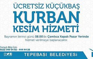 Tepebaşı’nda kesim alanı hazır