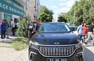 TOGG Viranşehir yollarında