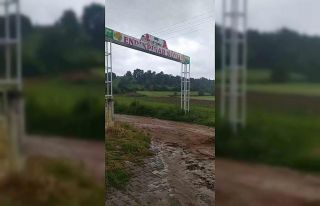 Tokat’ta aşırı yağış sele neden oldu
