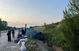 Tokat’ta bayram yolcuğunda kaza: 4 yaralı