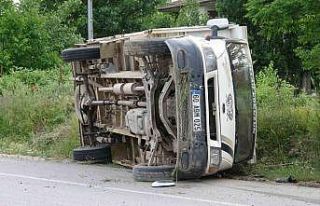 Tokat’ta trafik kazası: 1 yaralı