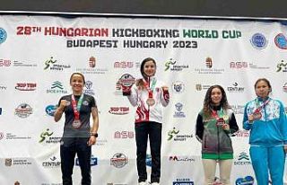 Tuncelili Erivan, kick boksta dünya kupasını aldı