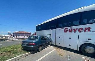 Turgutlu’da zincirleme kaza: 2’si çocuk 5 yaralı