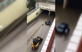 Turhal’da sağanak yağış hayatı olumsuz etkiledi