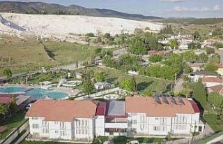 Turizmin cenneti Pamukkale’de hasta ve yaşlılara...