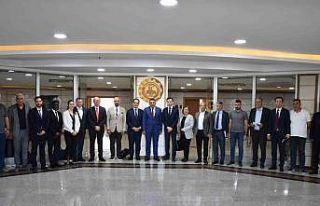Türk-Fransız Ticaret Derneği heyeti Malatya TSO...