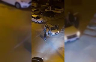 Tuzla’da otomobil içindeki kişilere yumruk ve...