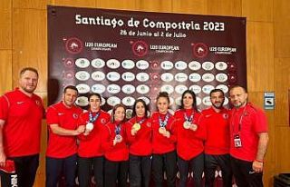 U20 Kadın Milli Güreş Takımı, Avrupa üçüncüsü