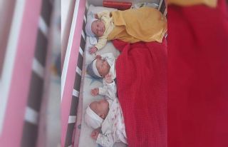 Üçüz bebek dünyaya getiren anne hayırseverlerden...