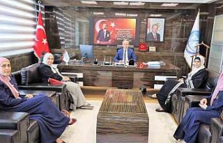 Ürdün heyeti GİBTÜ’ye hayran kaldı