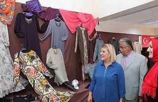 Üreten kadınların sergisi