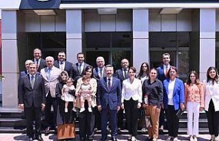 Vali Aksoy, kaymakamlarla bayramlaştı