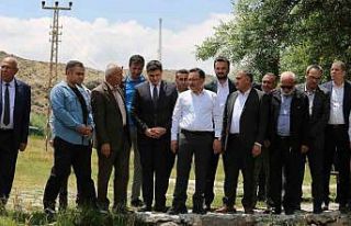 Vali Çiçek Develi’yi ziyaret etti