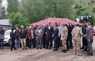 Vali Memiş ve Büyükşehir Belediye Başkanı Sekmen,...