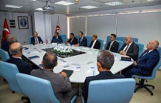 Vali Pehlivan, Mersin Vergi Dairesi Başkanlığında...