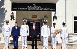 Vali Tavlı’dan Sahil Güvenlik Komutanlığı’na...