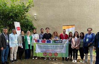 Van Yeşilay üyeleri “Erasmus KA-153” projesi...