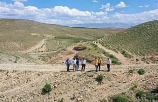 Van’da 150 hektarlık alan suya kavuşturuldu