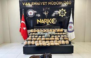 Van’da bir haftada 81 kilo uyuşturucu ele geçirildi