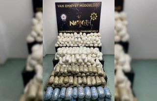 Van’da İHA destekli operasyon: 340 kilo uyuşturucu...