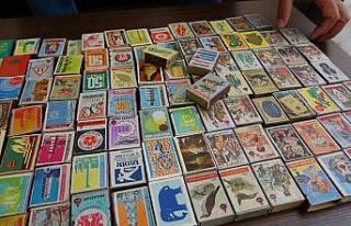 Van’da yarım asırlık kibrit kutusu koleksiyonu