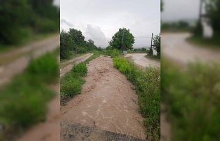 Yağmur yağdı, dereler taştı