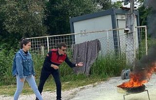 Yalova Belediyesi İtfaiye Müdürlüğü eğitimlerine...