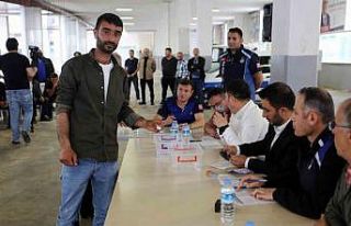 Yenimahalle’de kurban çadır yerleri kura ile belirlendi