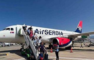 Yılın ilk Sırp turist kafilesi Gazipaşa-Alanya...