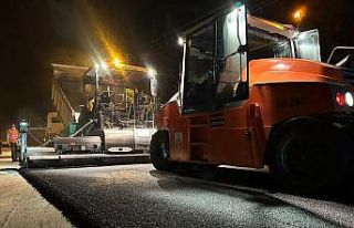 Yol yapım çalışmaları devam ediyor