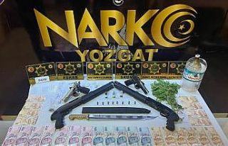 Yozgat’ta uyuşturucu operasyonu: 23 gözaltı