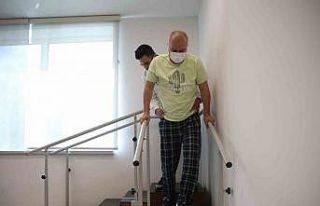 "Yürümesi çok zor" dediler, 5 ayda ayağa...