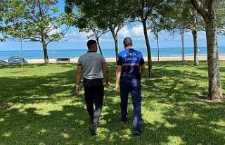 Zabıta ekipleri plajlarda görev başında