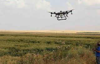 ZİHA dron teknolojisi tarlaya girdi